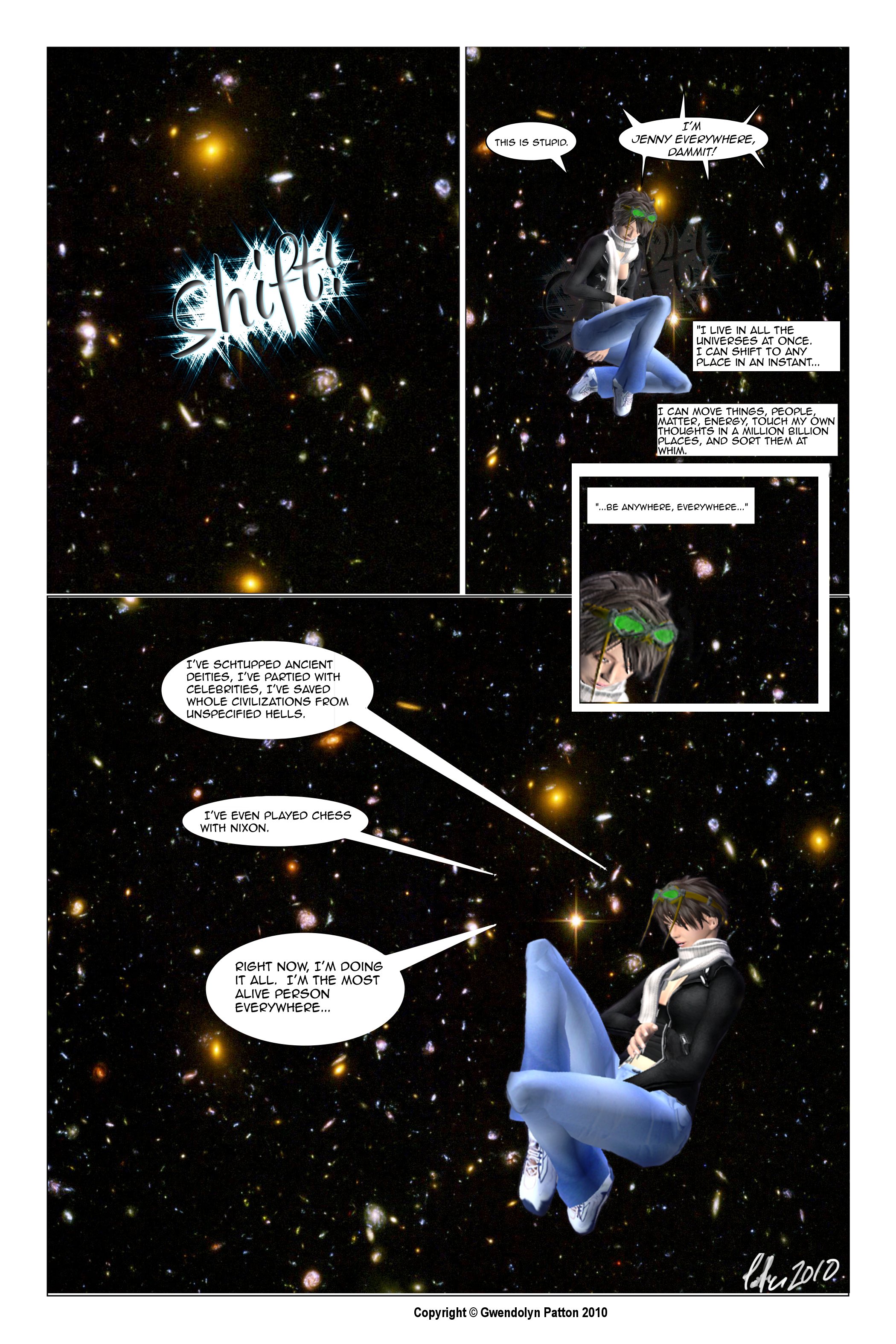 I'm Jenny Everywhere, Dammit!