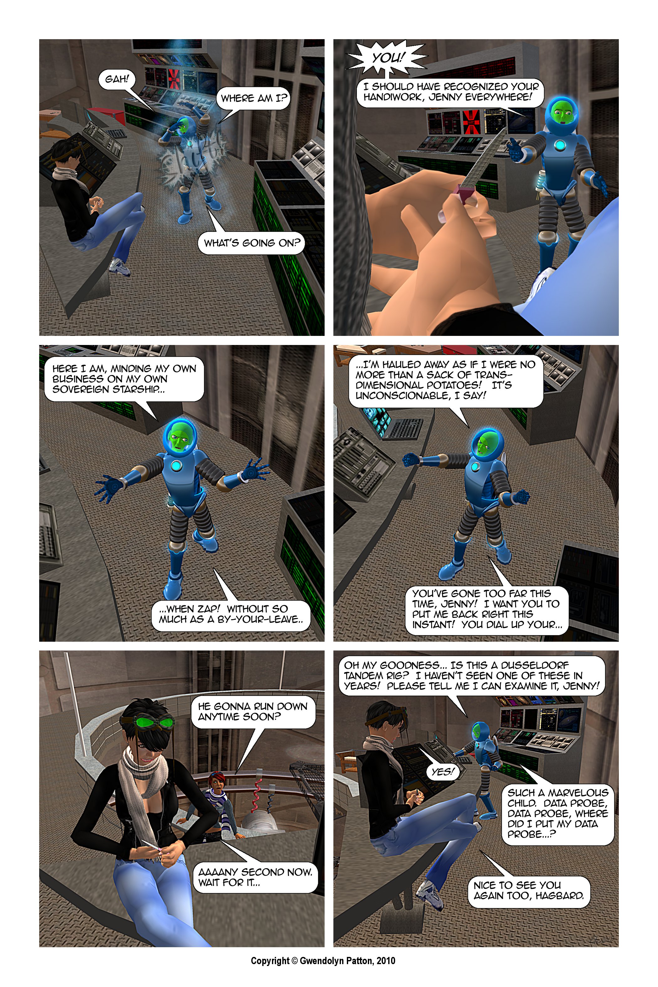 A Sack Of Trans-Dimensional Potatoes