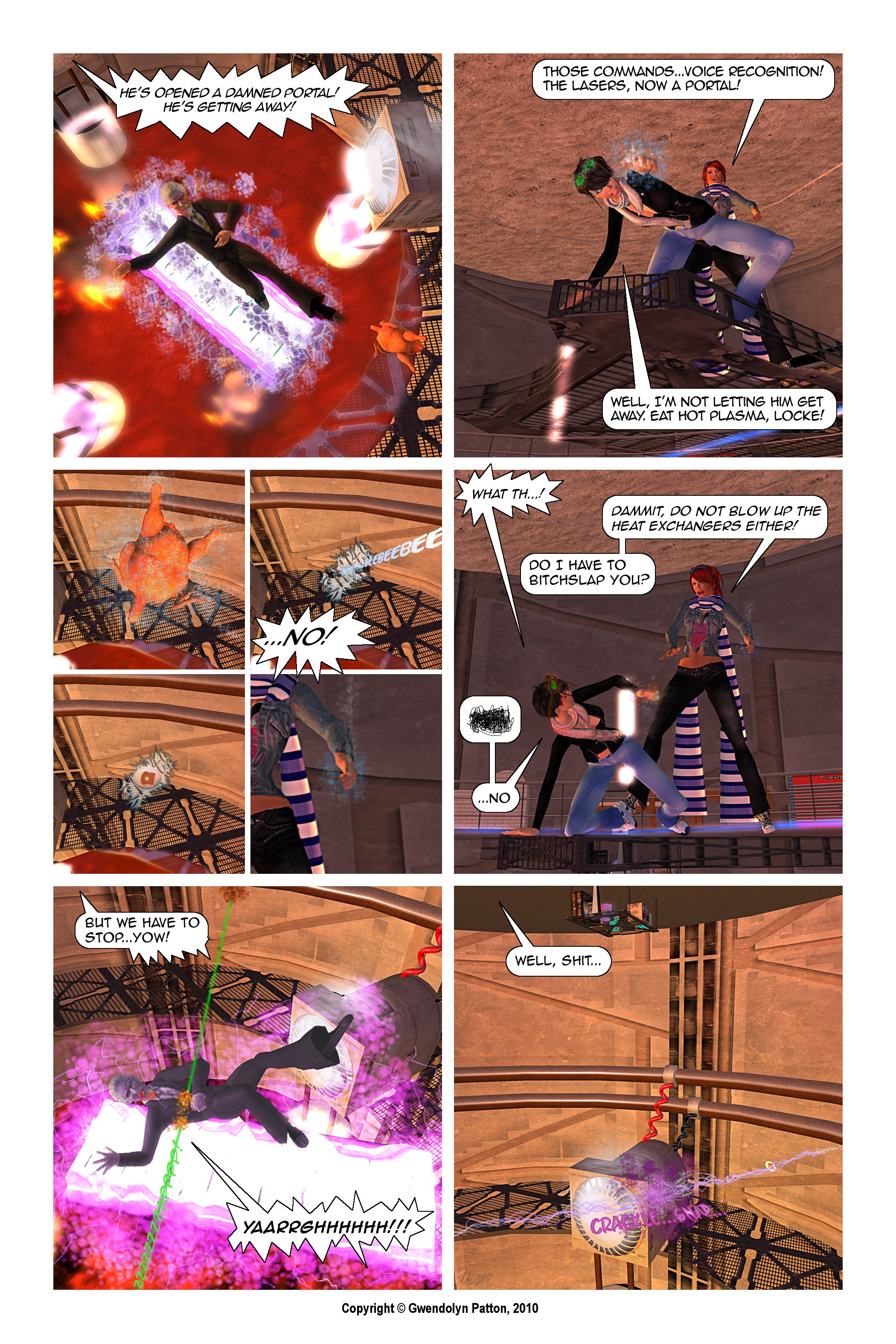 She does love those plasma grenades...