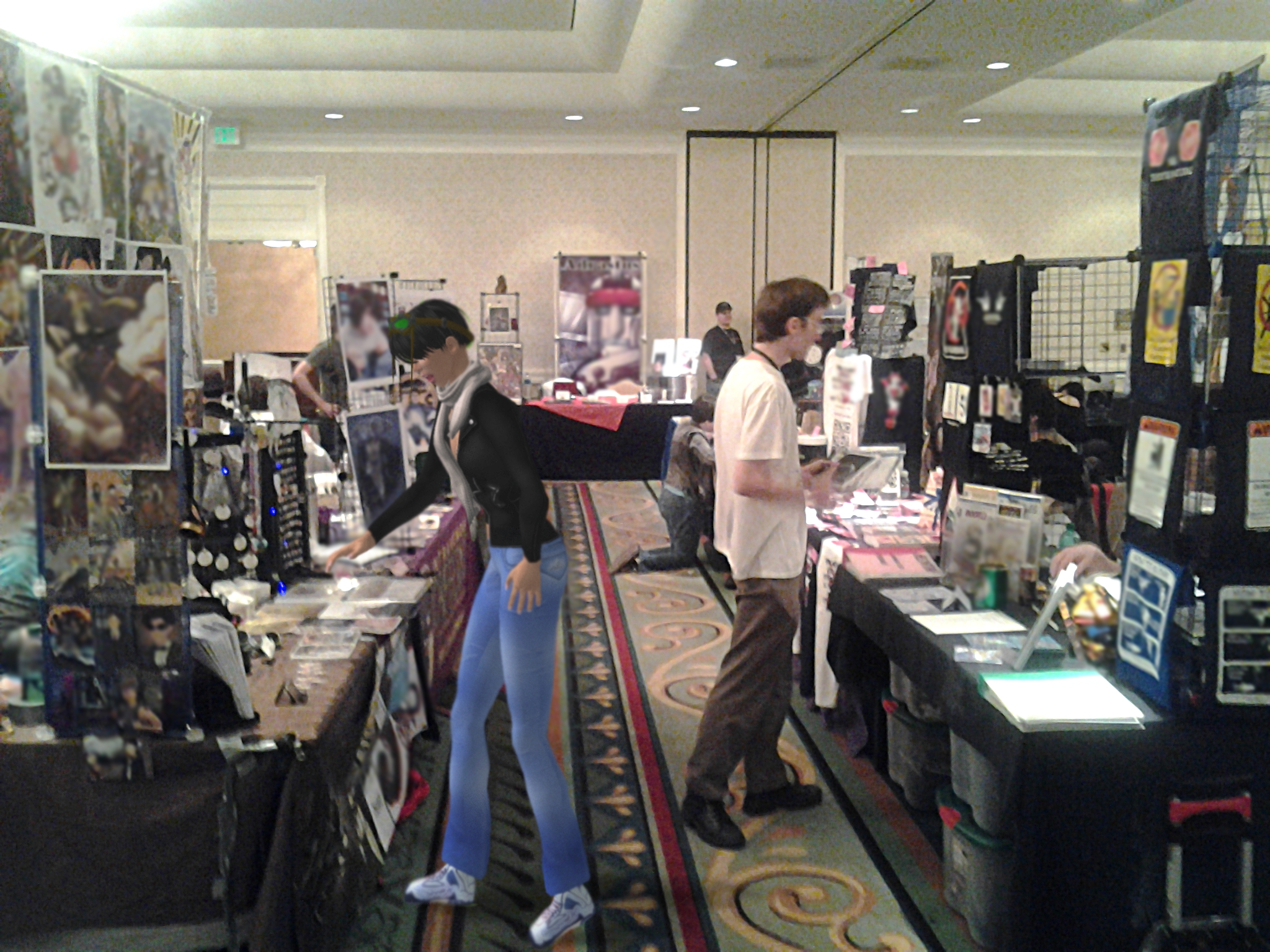 Wow, there's the Adrastus table in the background...