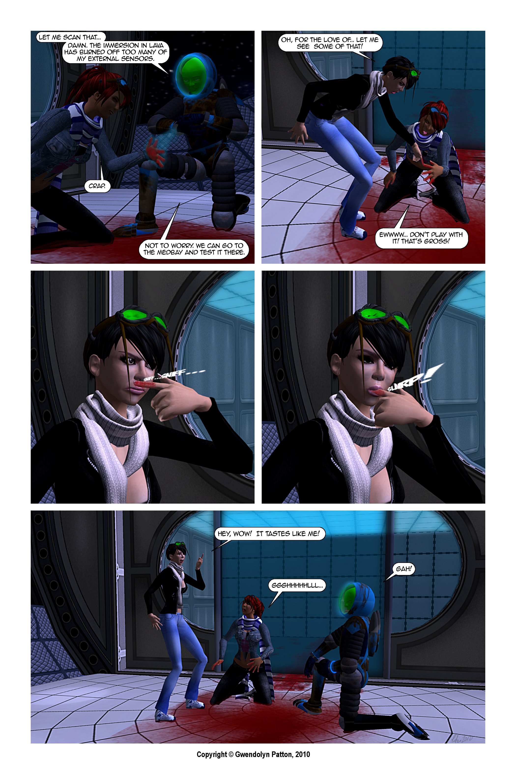 Like sucking on a penny. Bleah.