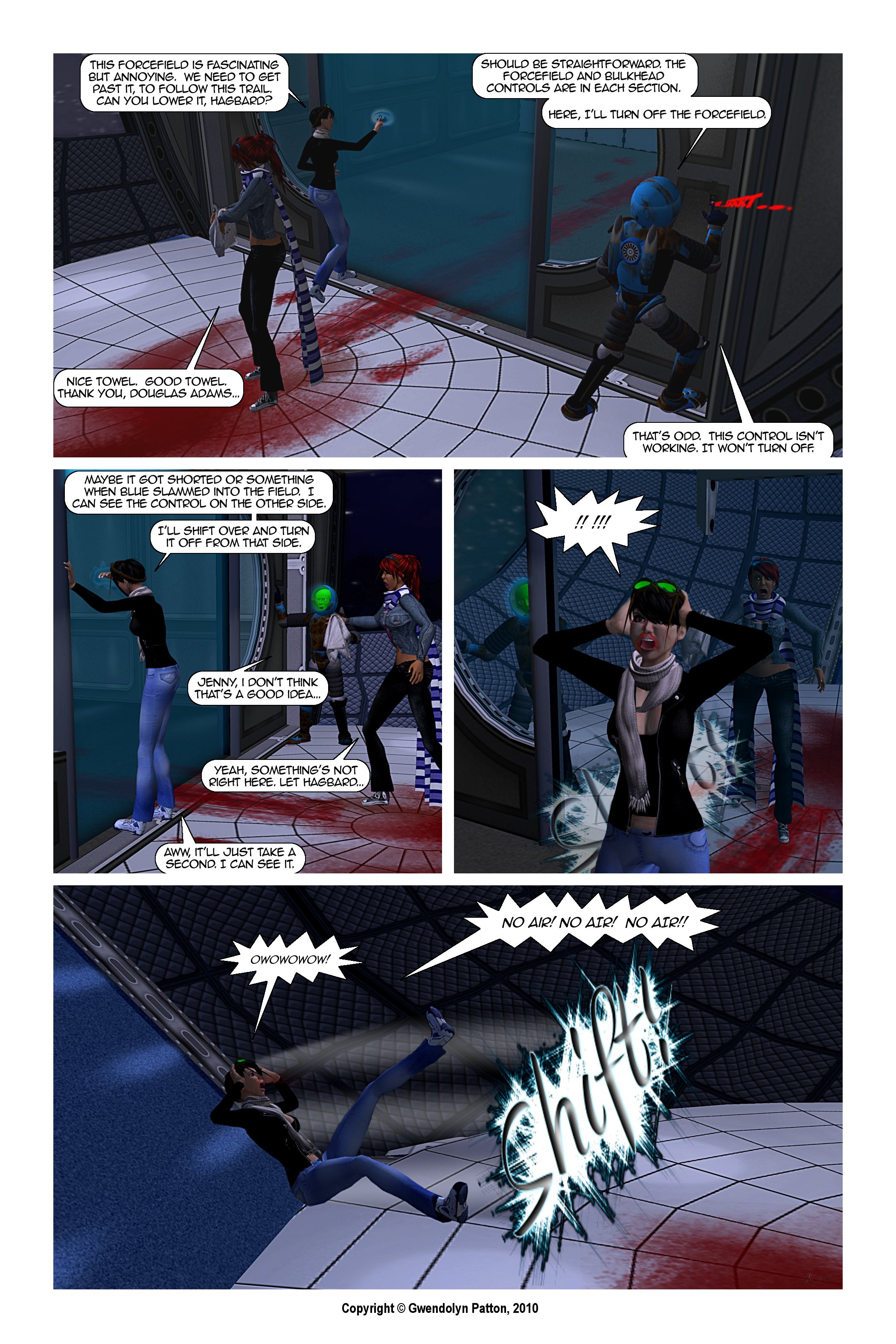 Blue's a real hoopy frood.