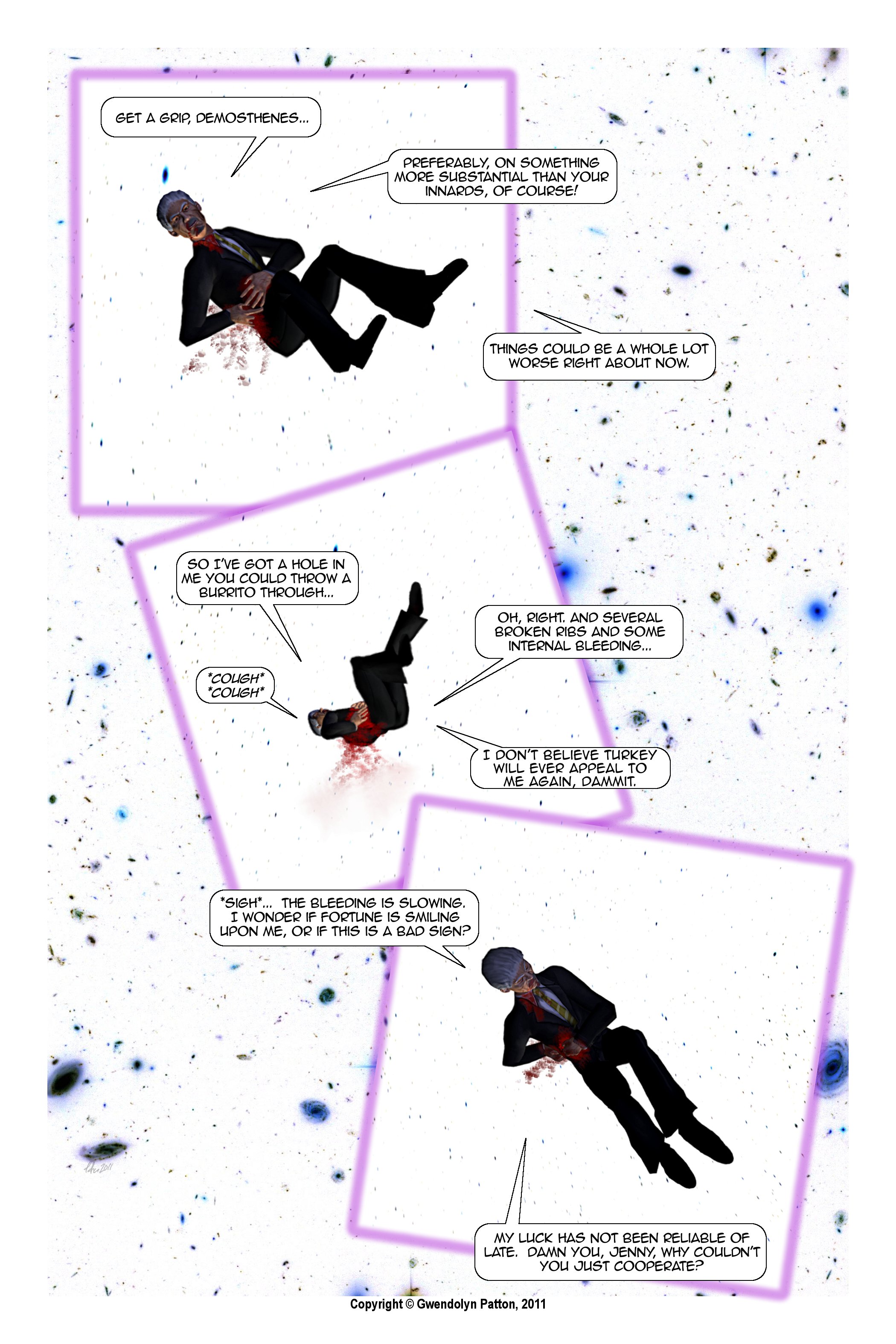 Yeah, and burritos suddenly lost their appeal, too. *urk*